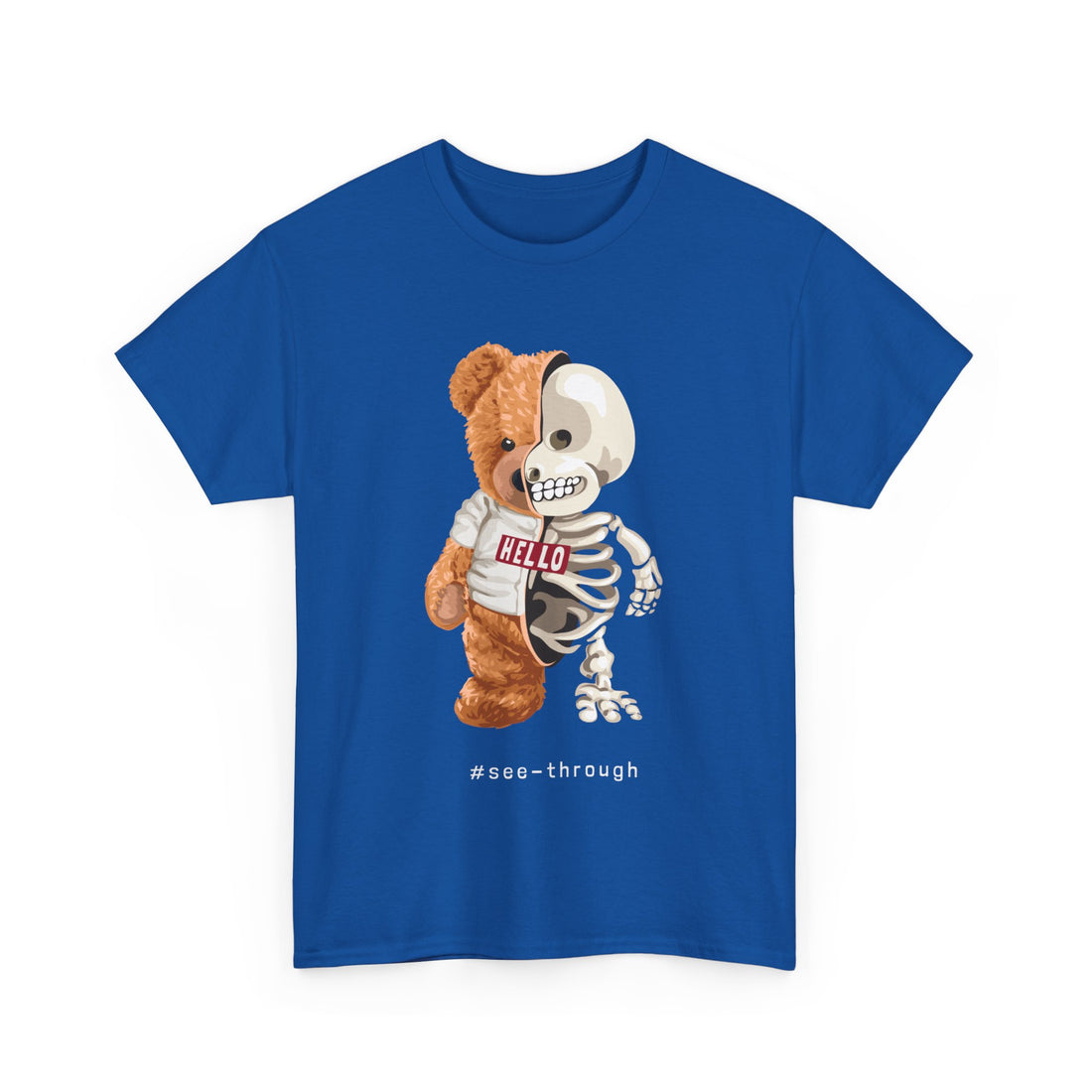 HELLO See-Through T-Shirt - Graphic T-Shirt from Tee Utopia