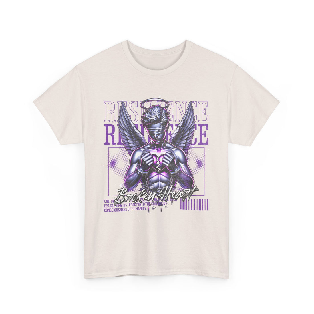 Broken Heart T-Shirt - Graphic T-Shirt from Tee Utopia