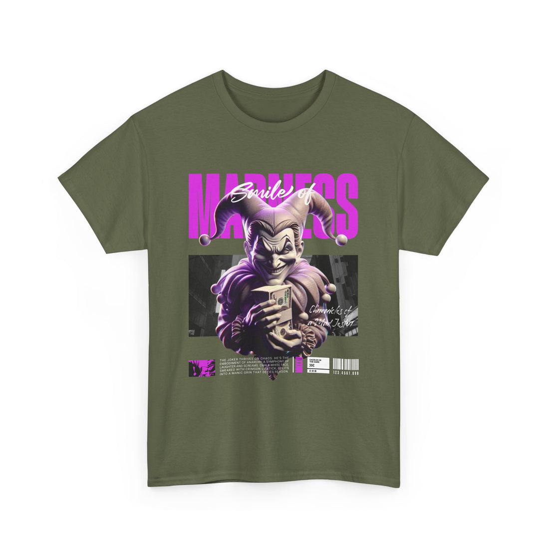 Smiles Of Madness T-Shirt - Graphic T-Shirt from Tee Utopia