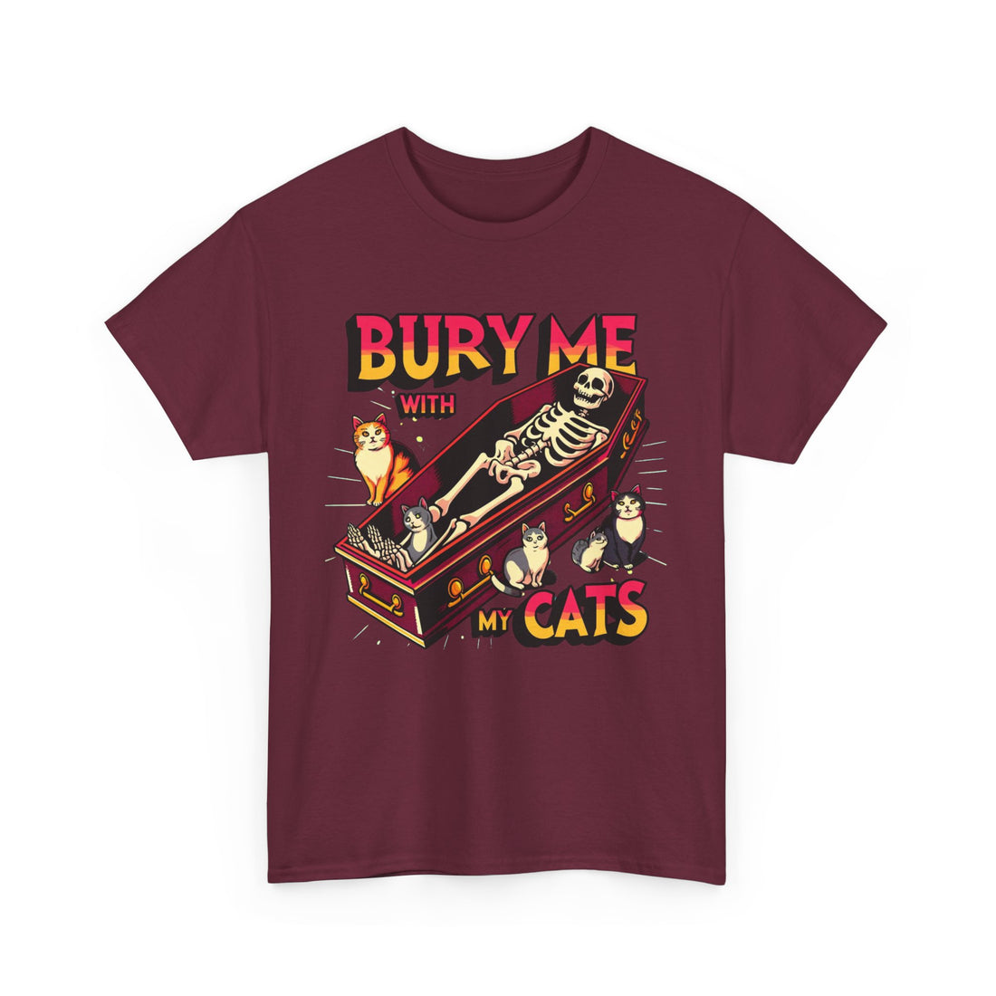 Bury Me With My T-Shirt - Graphic T-Shirt from Tee Utopia