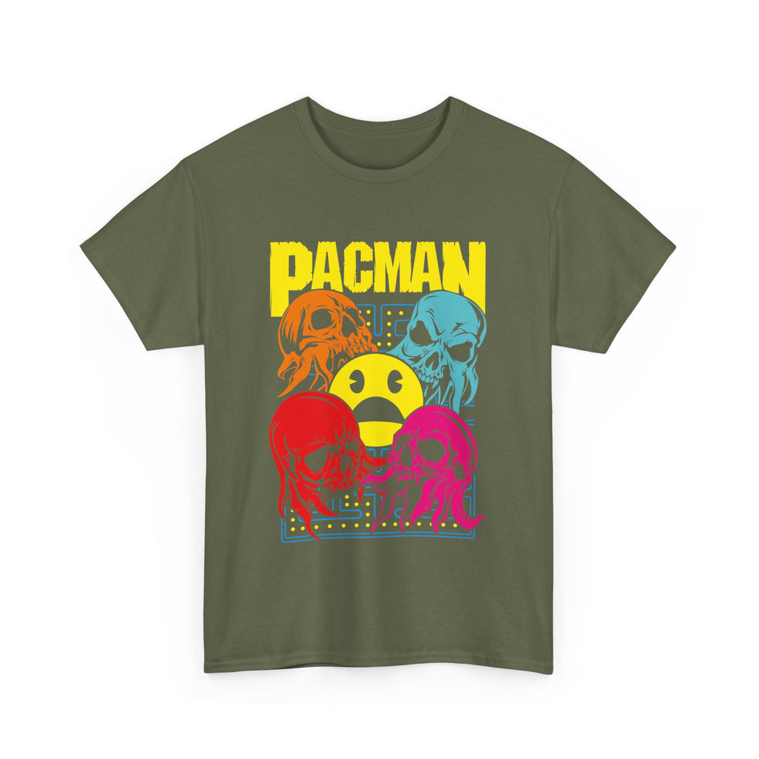 Pacman T-Shirt - Graphic T-Shirt from Tee Utopia