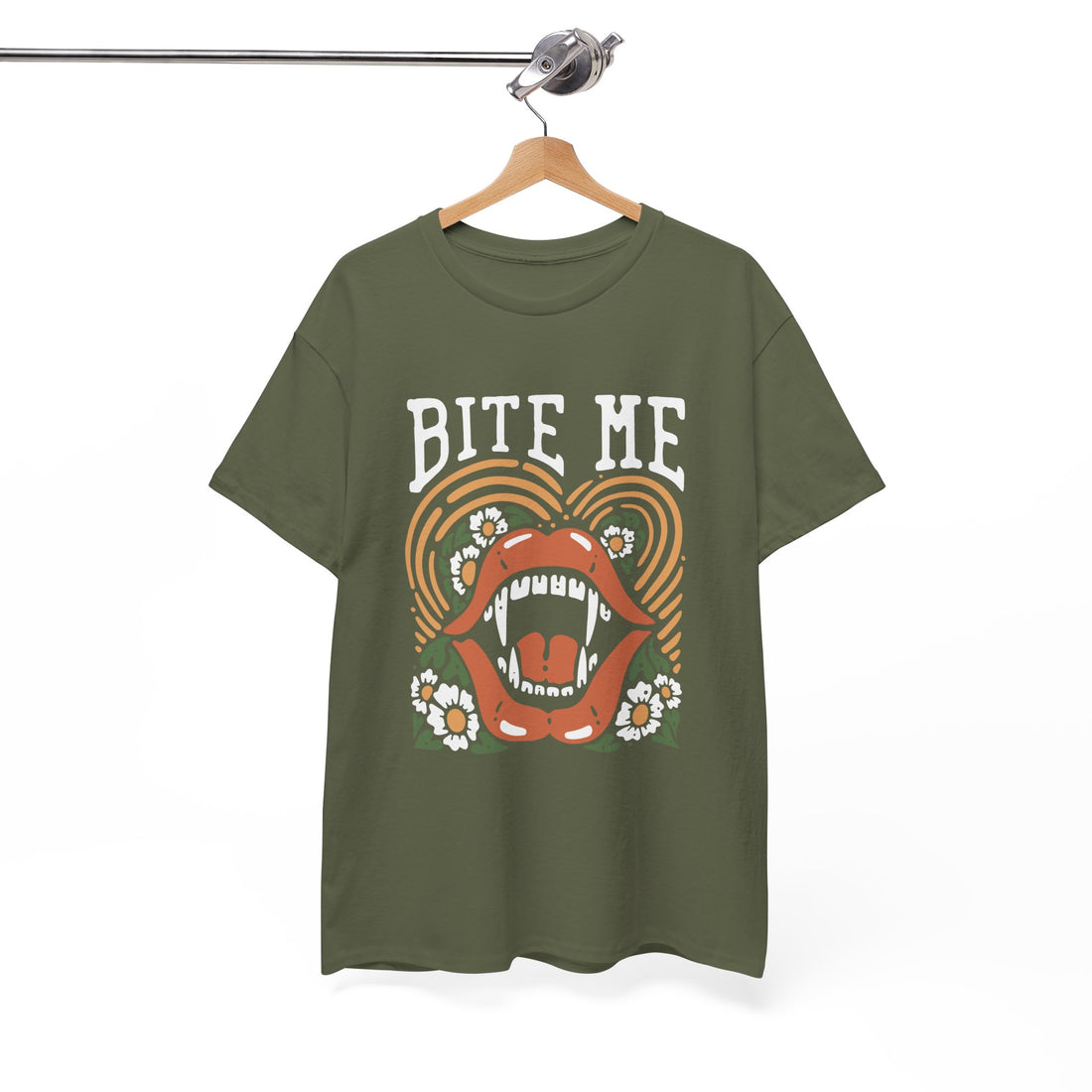 Bite Me T-Shirt - Graphic T-Shirt from Tee Utopia