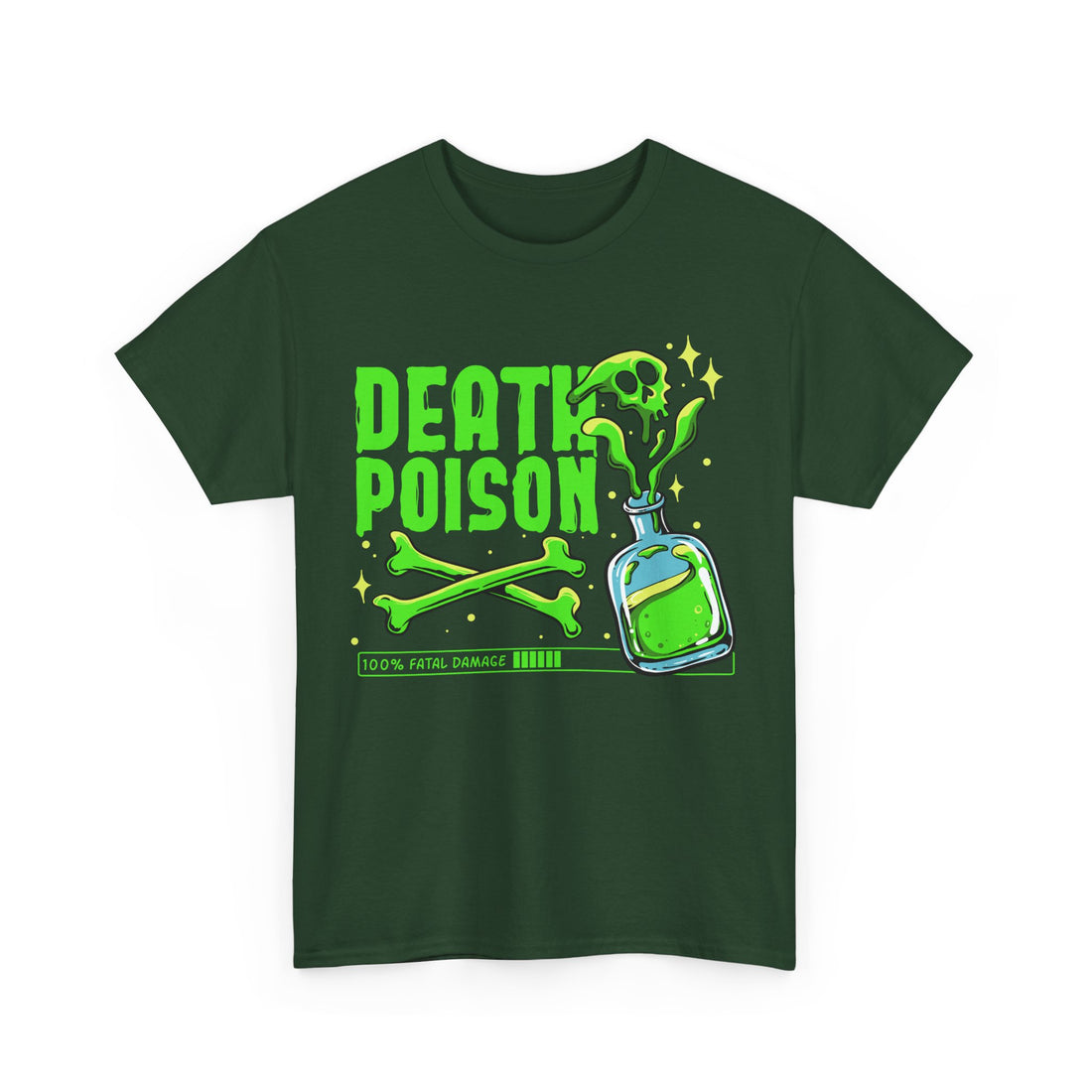 Death Poison T-Shirt - Graphic T-Shirt from Tee Utopia