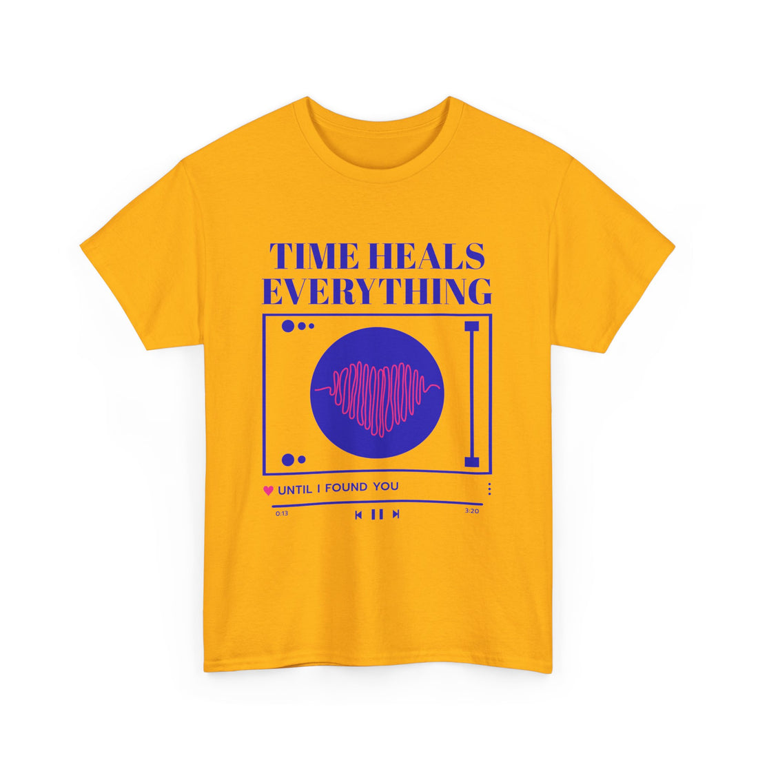 Time Heals Everything T-Shirt - Graphic T-Shirt from Tee Utopia