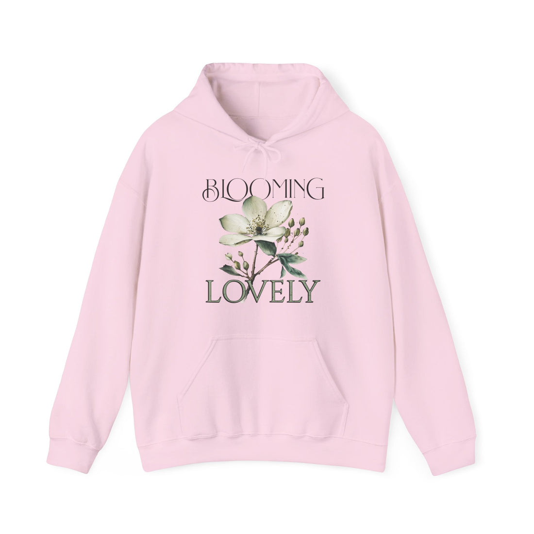 Blooming Lovely Hoodie - Graphic Hoodie from Tee Utopia