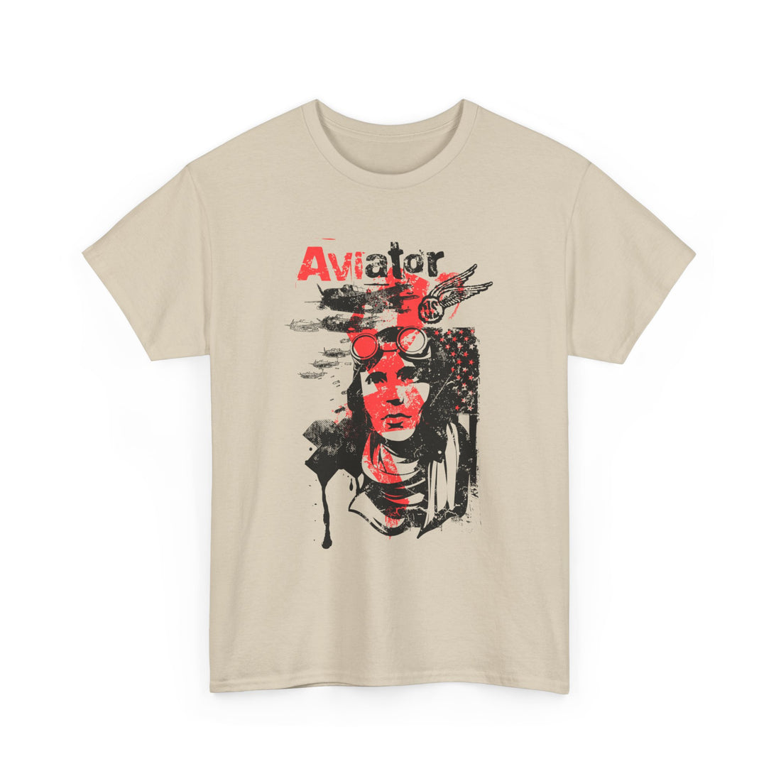 Aviator T-Shirt - Graphic T-Shirt from Tee Utopia