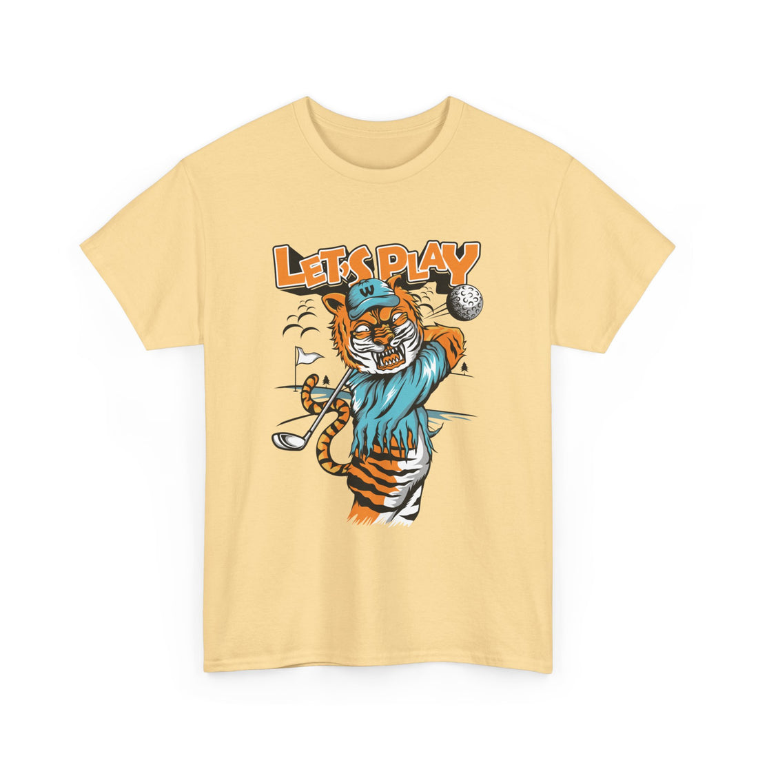 Let's Play Golf T-Shirt - Graphic T-Shirt from Tee Utopia