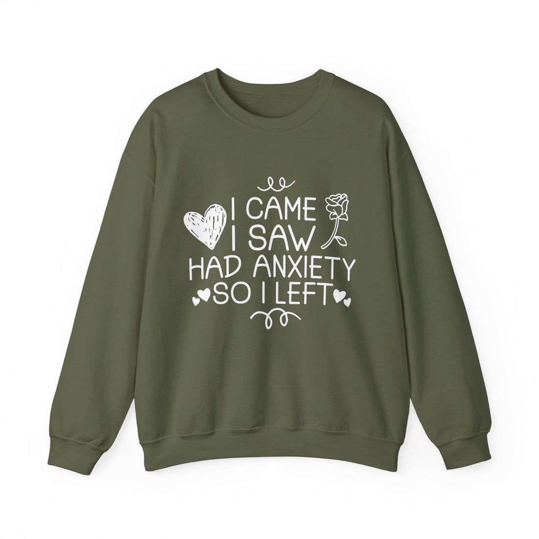 I Came I Saw Sweatshirt - Graphic Sweatshirt from Tee Utopia