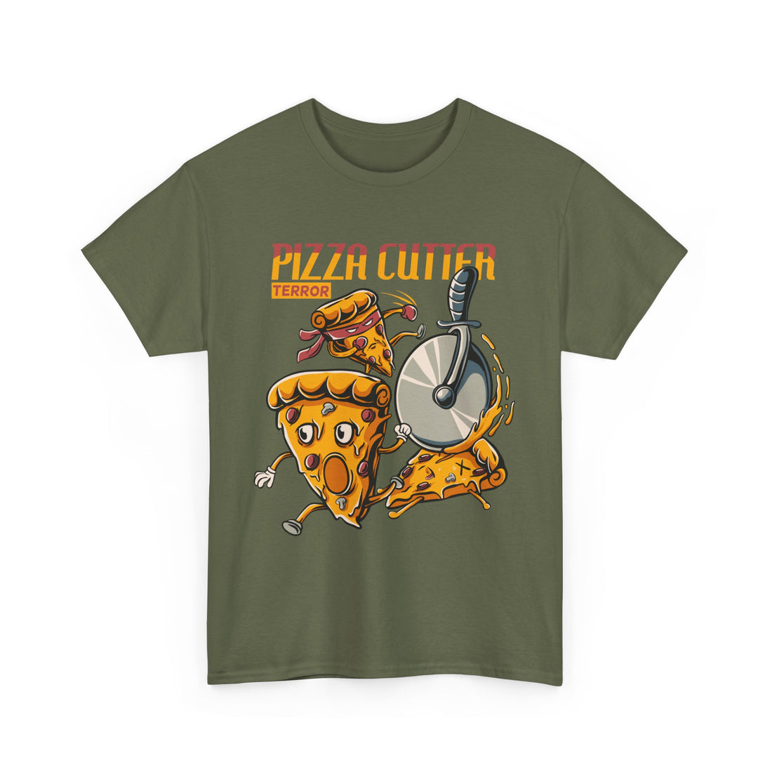 Pizza Cutter T-Shirt - Graphic T-Shirt from Tee Utopia
