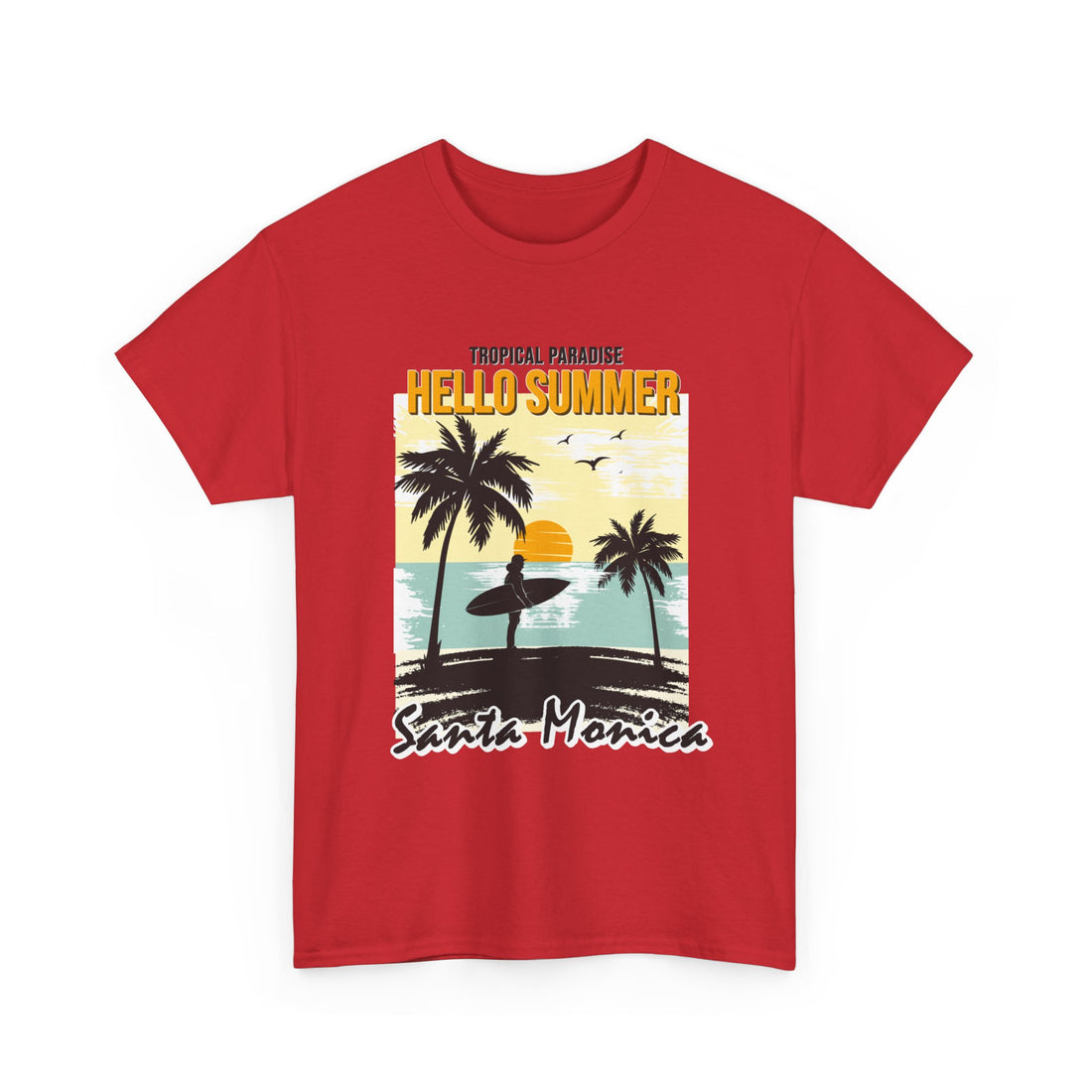 Hello Summer T-Shirt - Graphic T-Shirt from Tee Utopia
