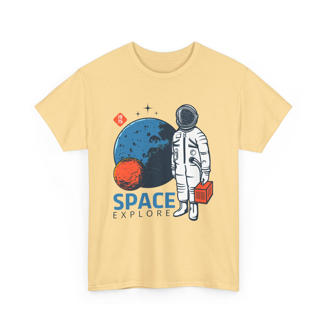 Space Explorer Astronaut T-Shirt - Graphic T-Shirt from Tee Utopia