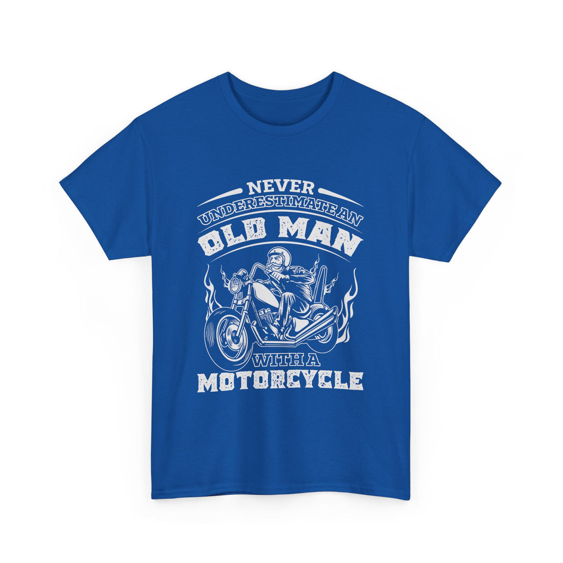 Never Underestimate An Old Man T-Shirt - Graphic T-Shirt from Tee Utopia