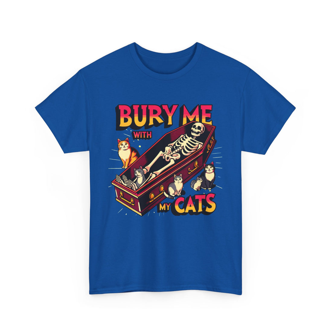 Bury Me With My T-Shirt - Graphic T-Shirt from Tee Utopia