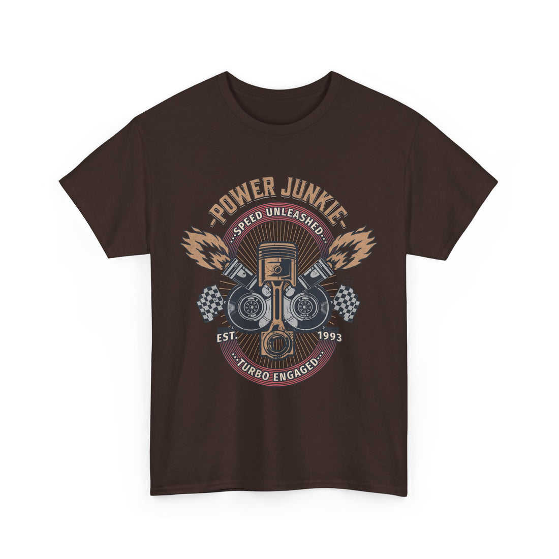 Power Junkie T-Shirt - Graphic T-Shirt from Tee Utopia