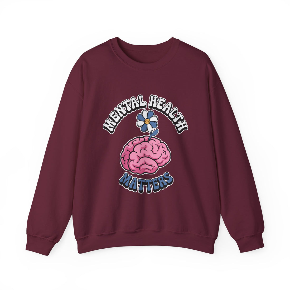 Mental Health Matters Sweatshirt - Graphic Sweatshirt from Tee Utopia