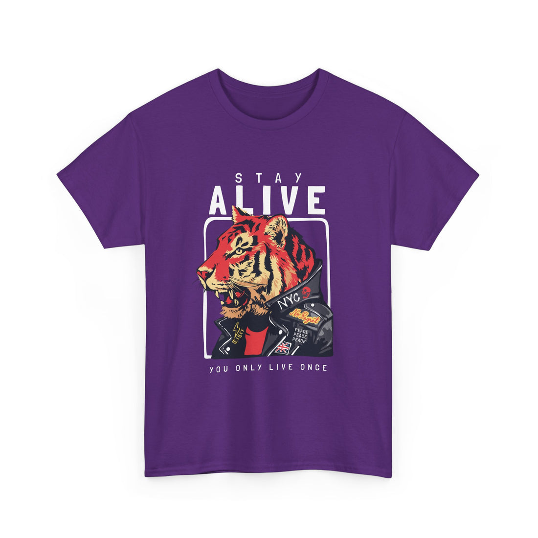 Stay Alive T-Shirt - Graphic T-Shirt from Tee Utopia