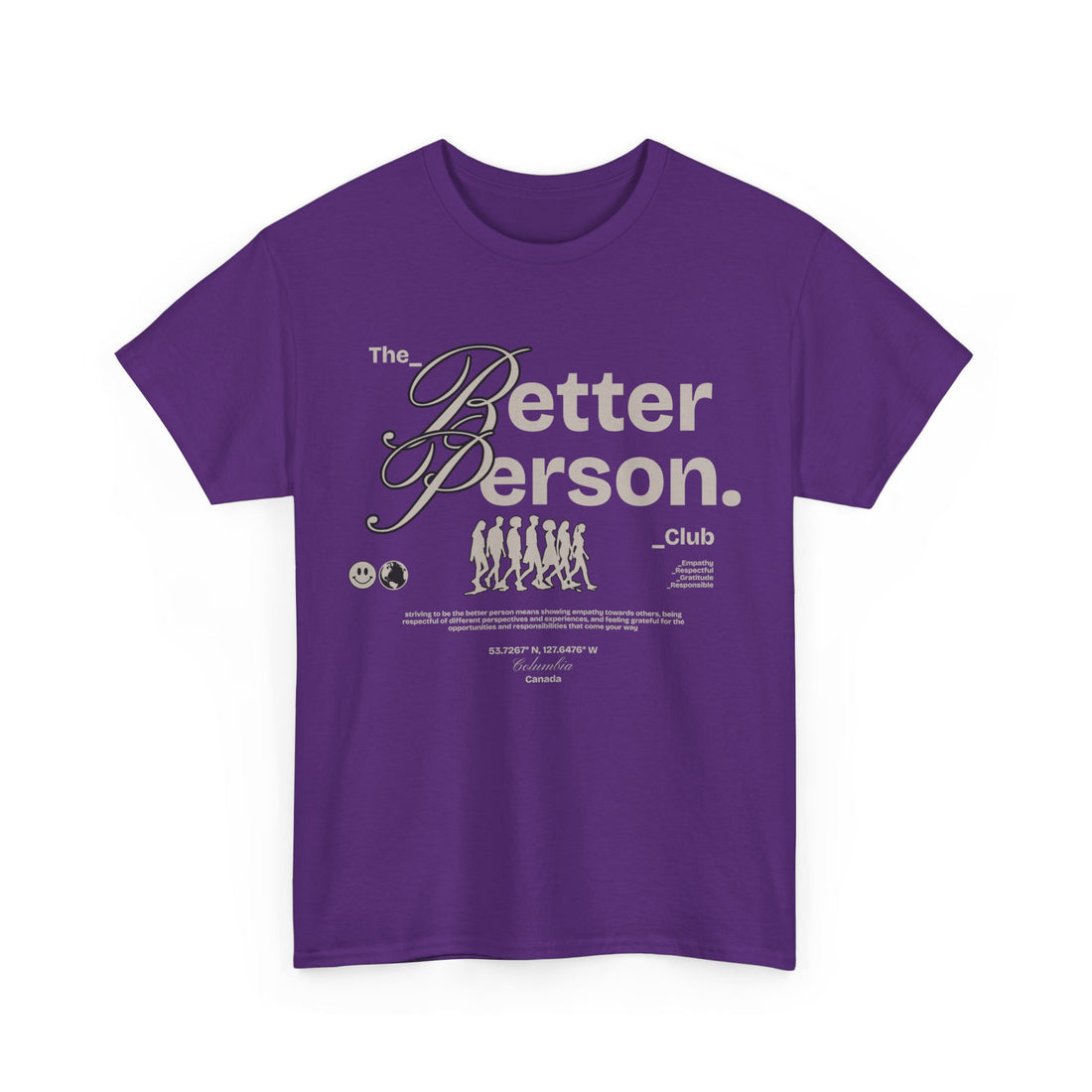 The Better Person T-Shirt - Graphic T-Shirt from Tee Utopia