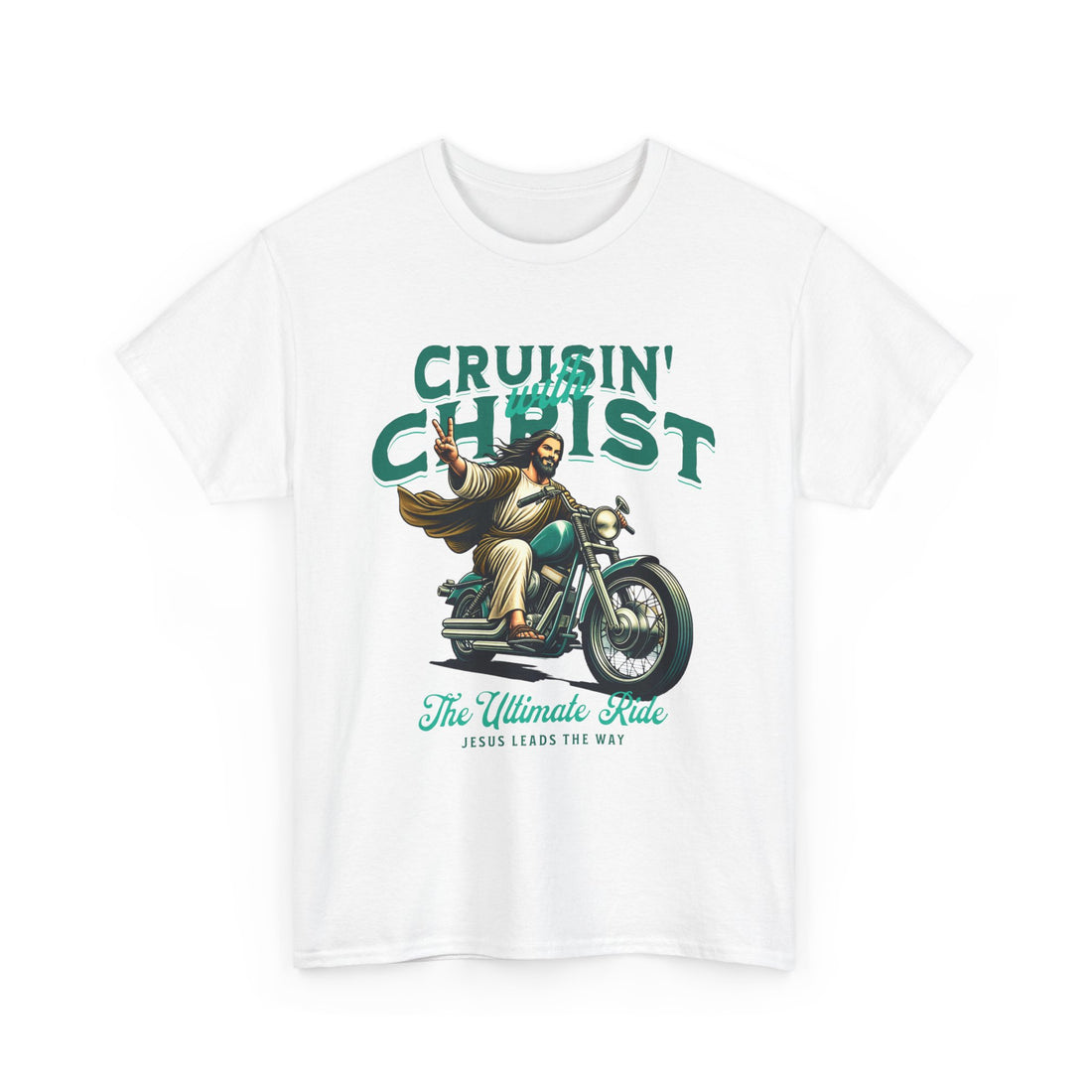 Cruisin' With Christ T-Shirt - Graphic T-Shirt from Tee Utopia