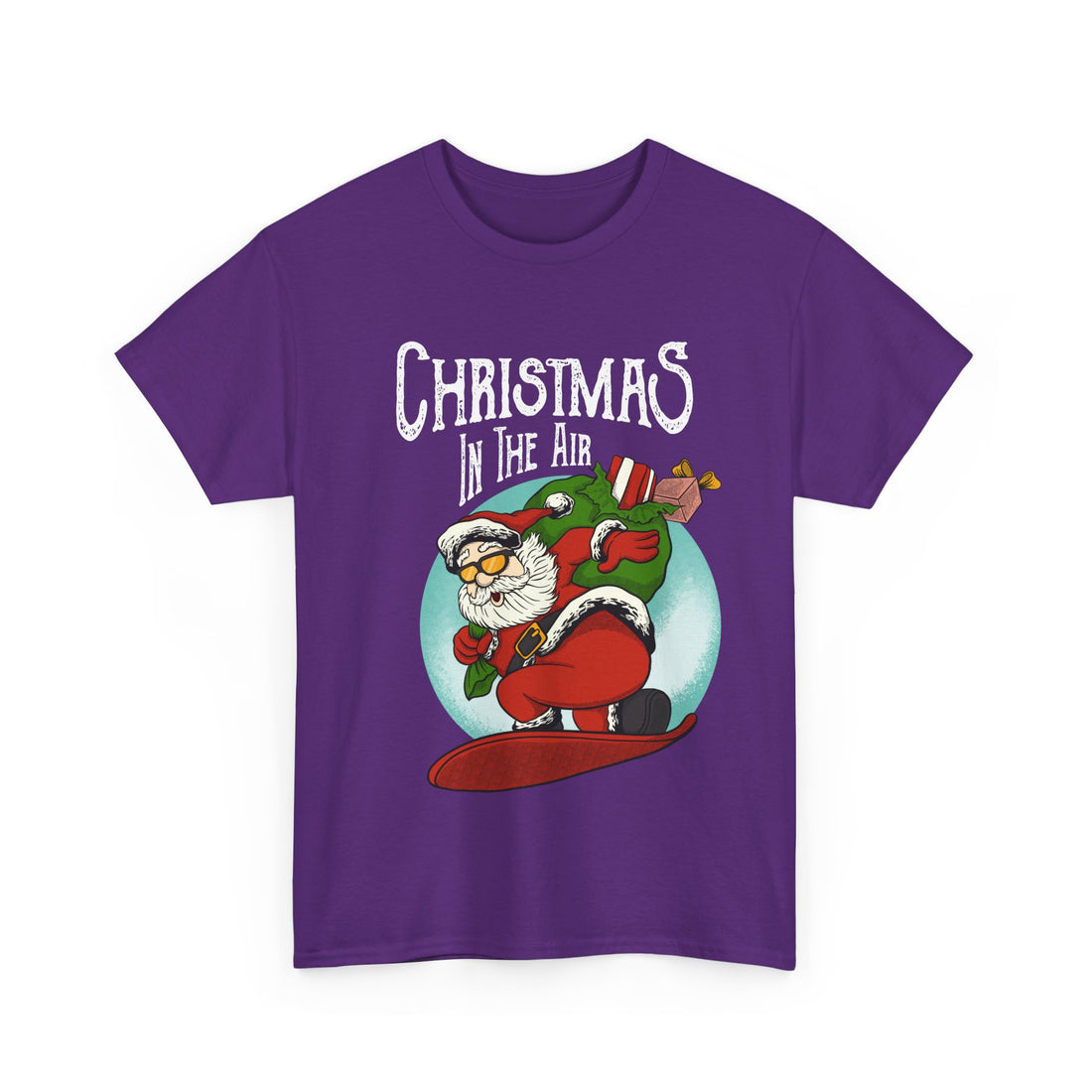 Christmas In The Air T-Shirt - Graphic T-Shirt from Tee Utopia