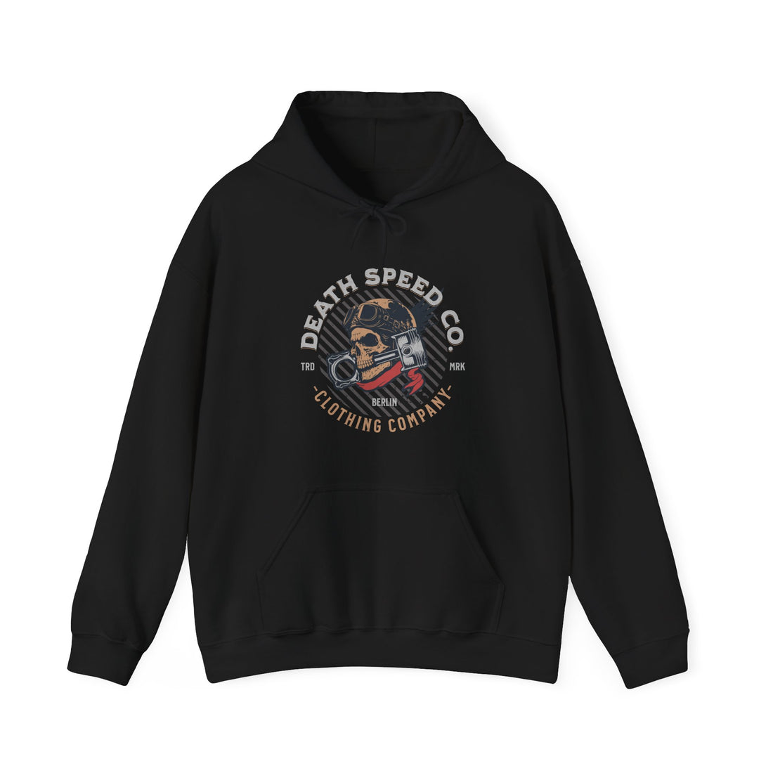 Death Speed Co. Hoodie - Graphic Hoodie from Tee Utopia