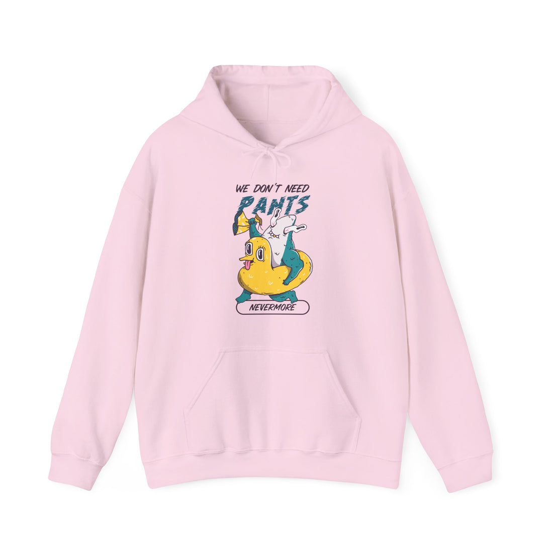 We Don't Need Pants Hoodie - Graphic Hoodie from Tee Utopia