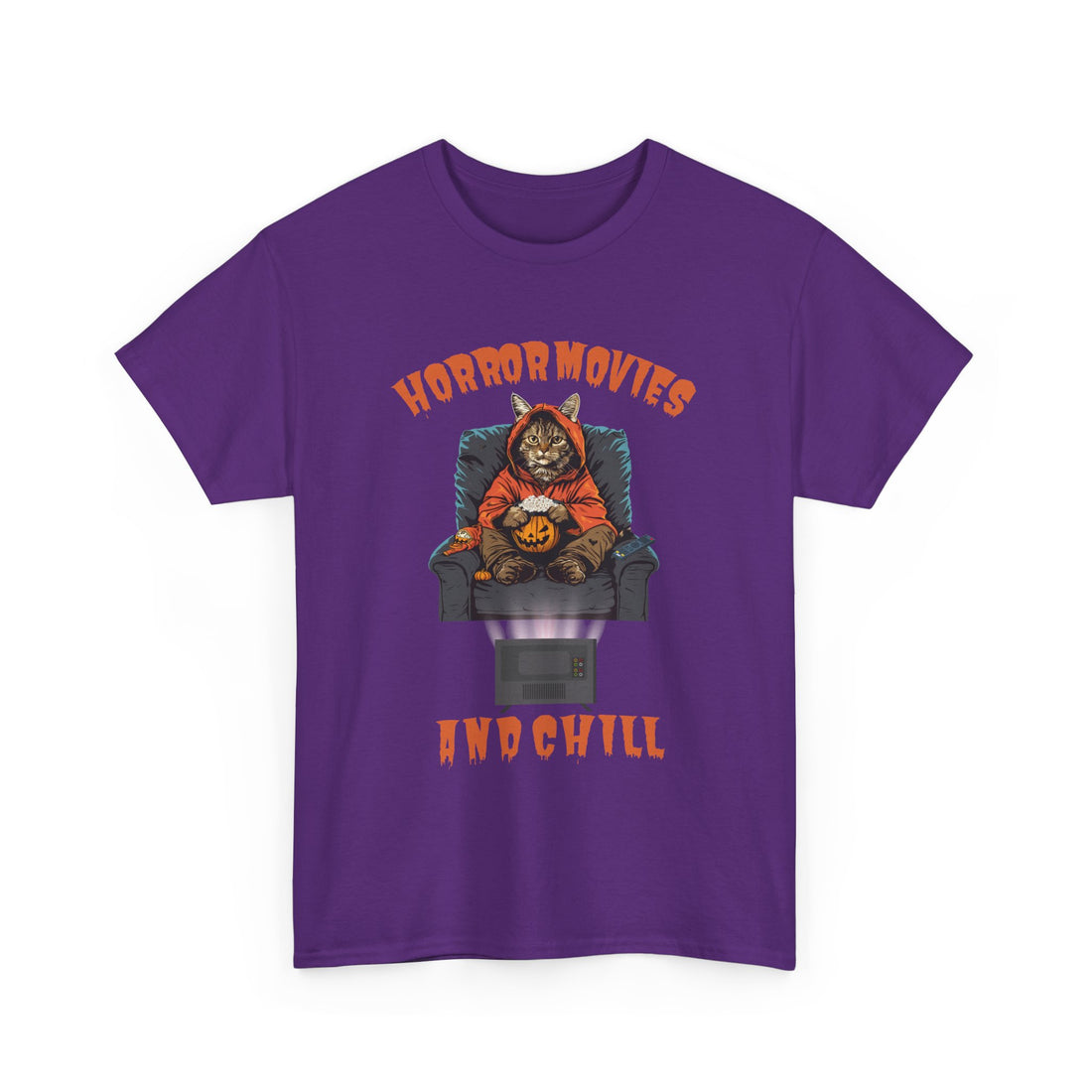 Horror Movies and Chill T-Shirt - Graphic T-Shirt from Tee Utopia