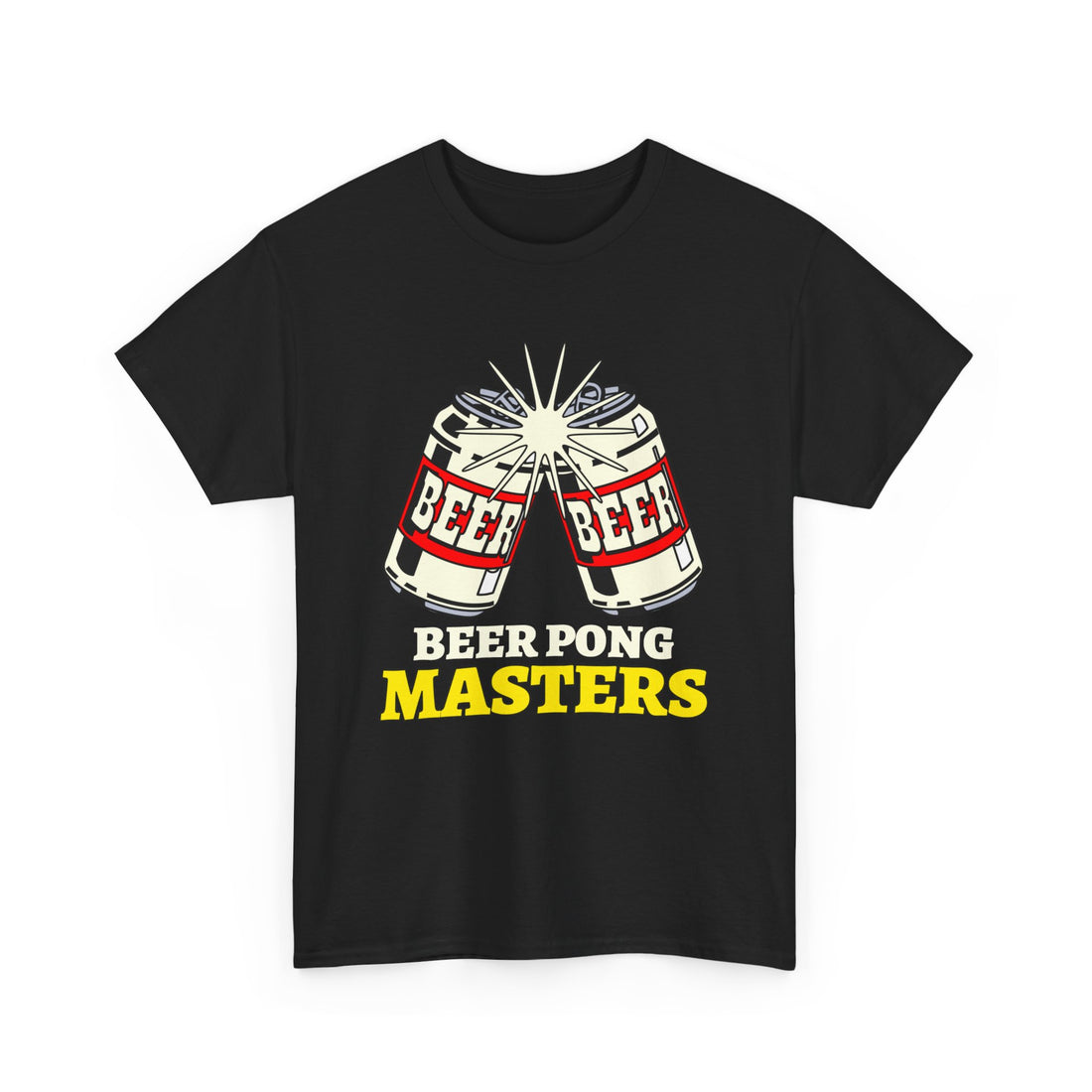Beer Pong Masters  T-Shirt - Graphic T-Shirt from Tee Utopia