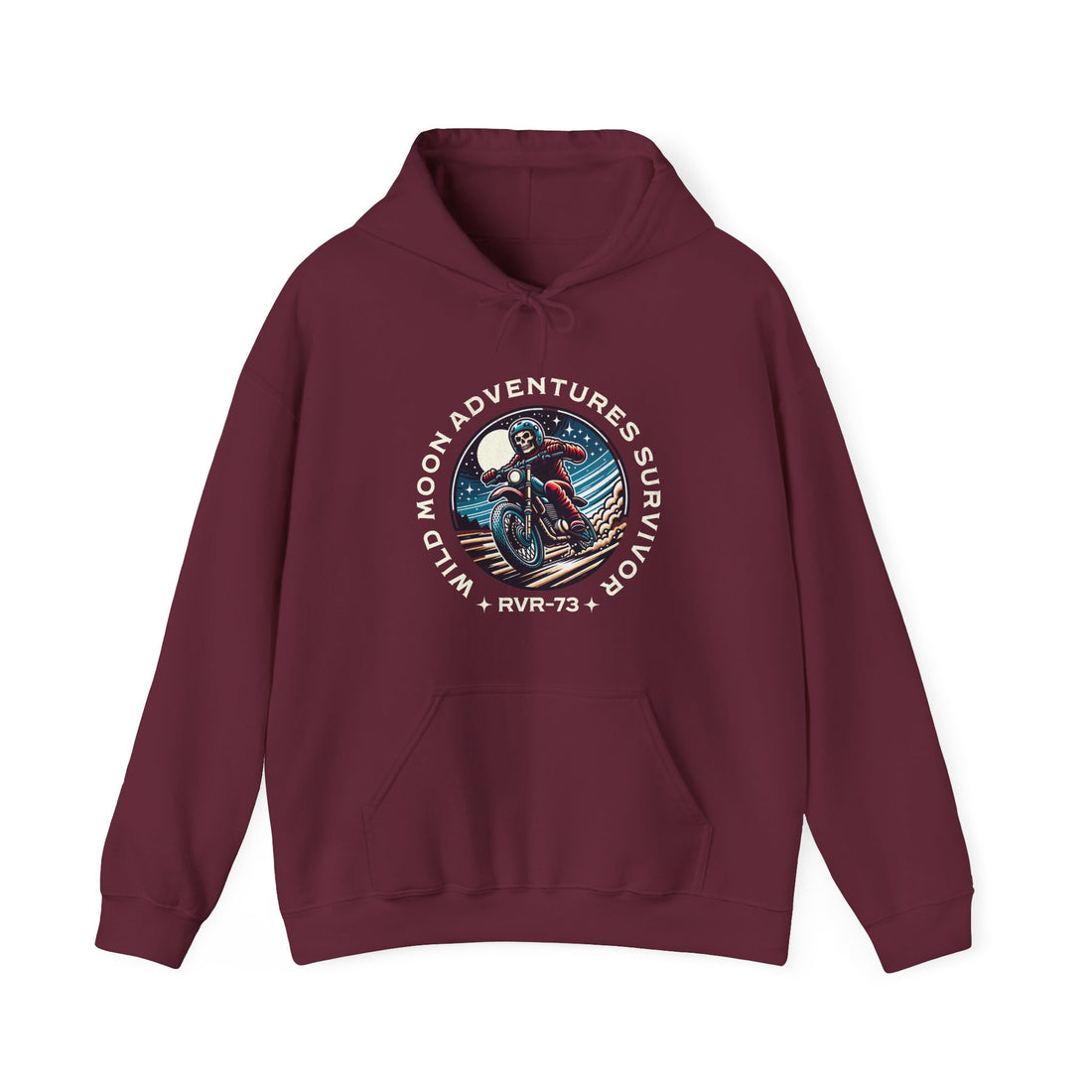 Wild Moon Adventures Survivor Hoodie - Graphic Hoodie from Tee Utopia