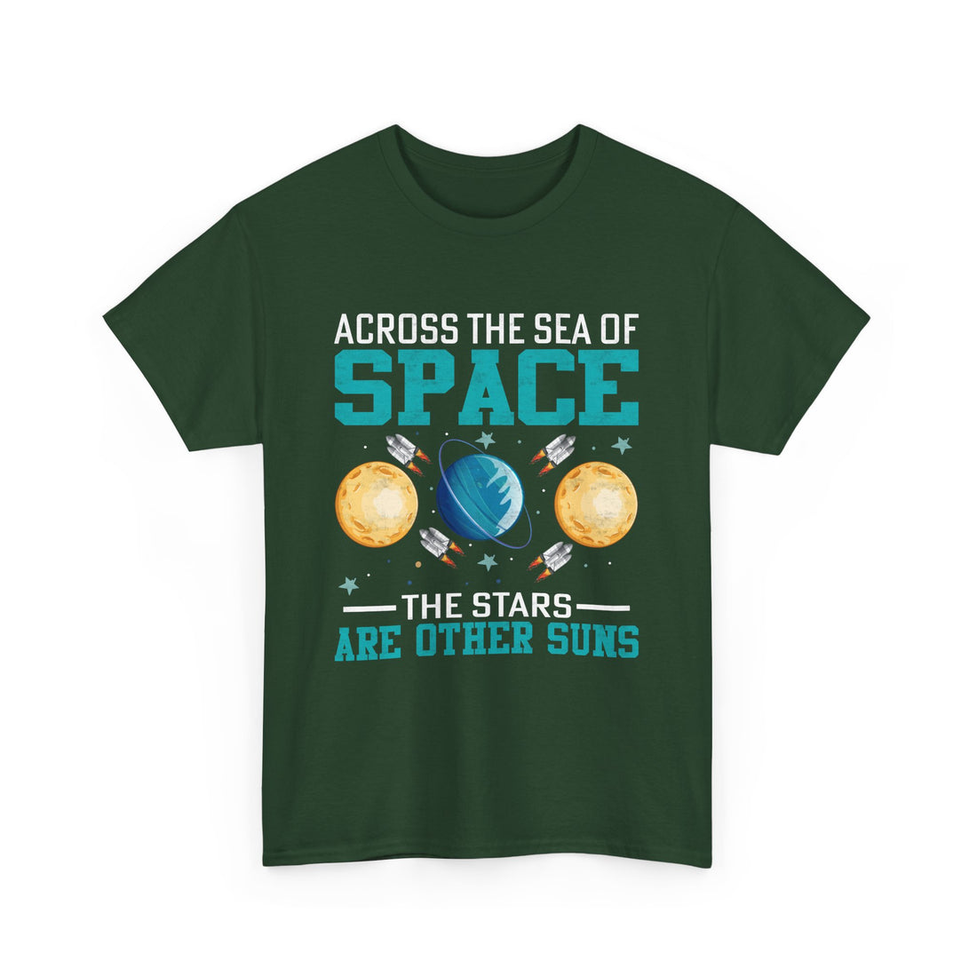 Across The Sea Of  T-Shirt - Graphic T-Shirt from Tee Utopia