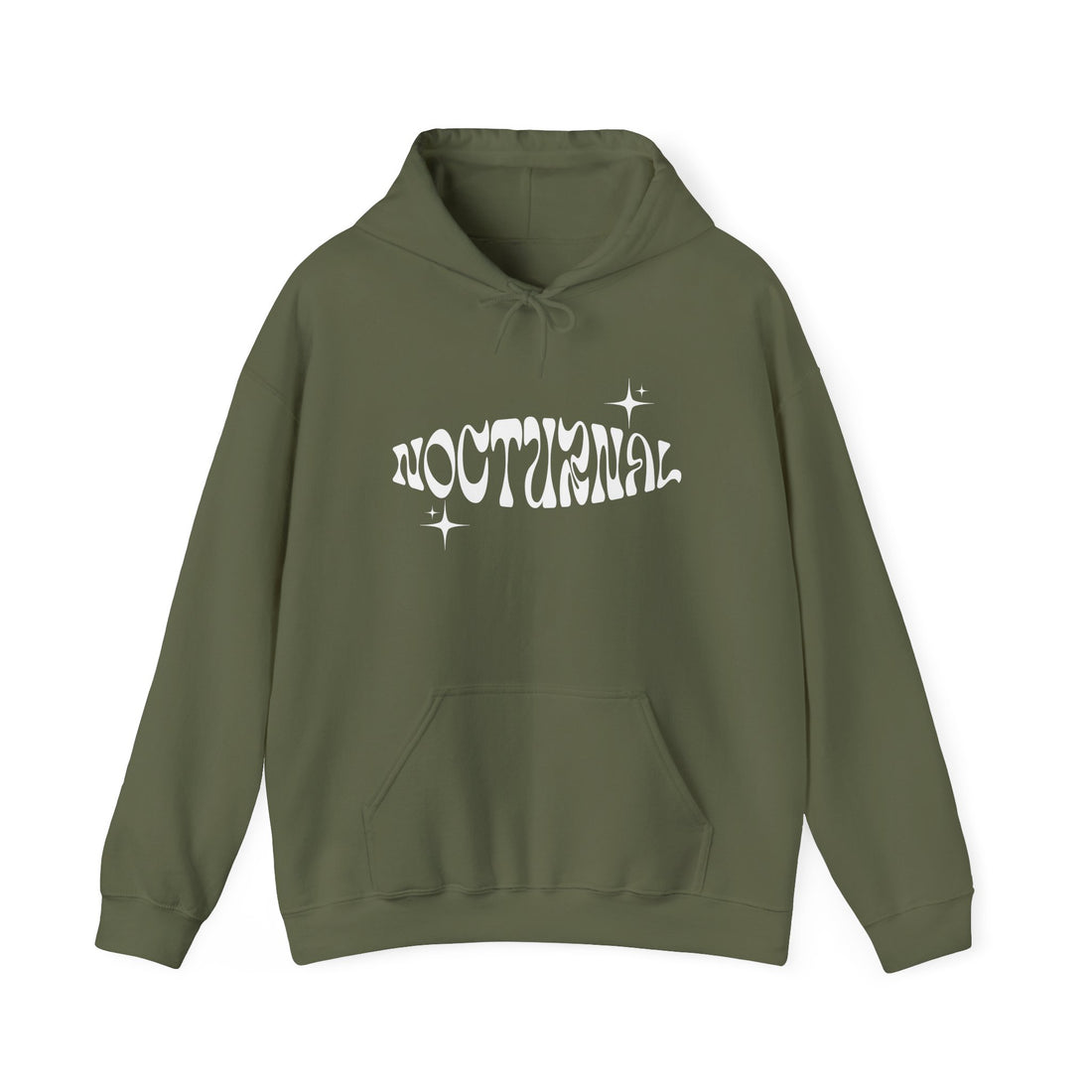 Nocturnal Front and Back Hoodie