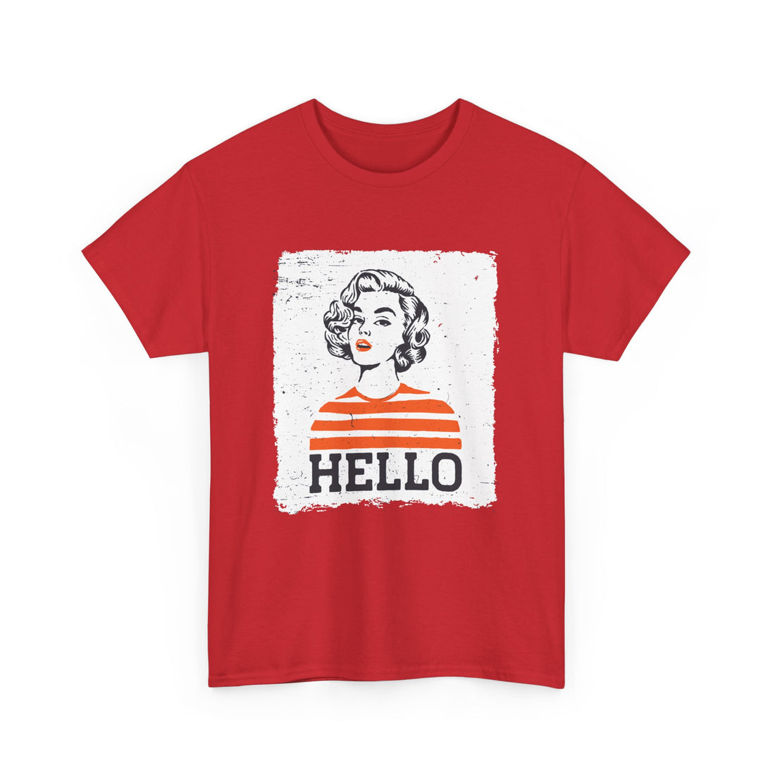 HELLO Vintage T-Shirt - Graphic T-Shirt from Tee Utopia