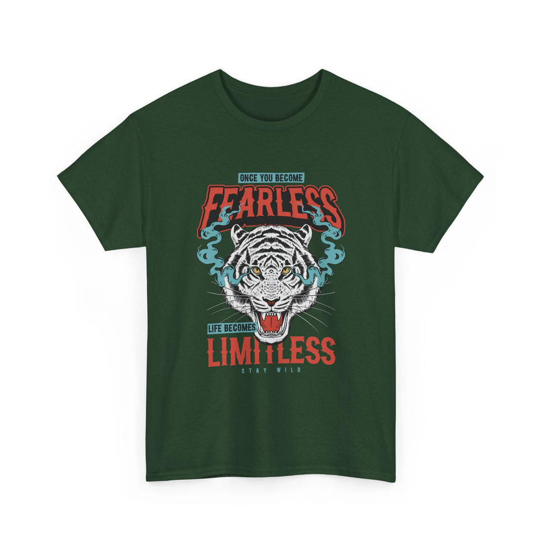 Fearless Limitless T-Shirt - Graphic T-Shirt from Tee Utopia