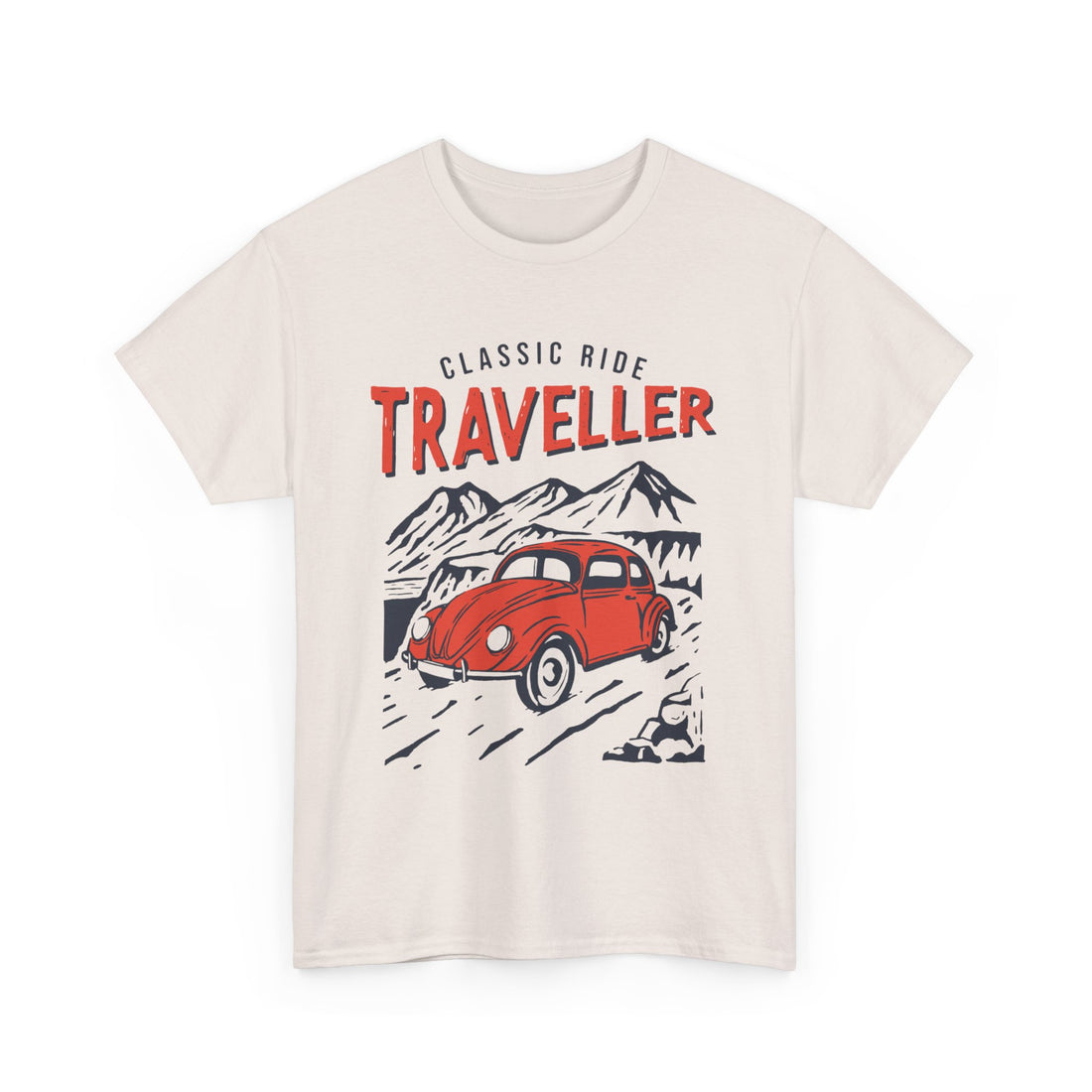 Classic Ride Traveler T-Shirt - Graphic T-Shirt from Tee Utopia