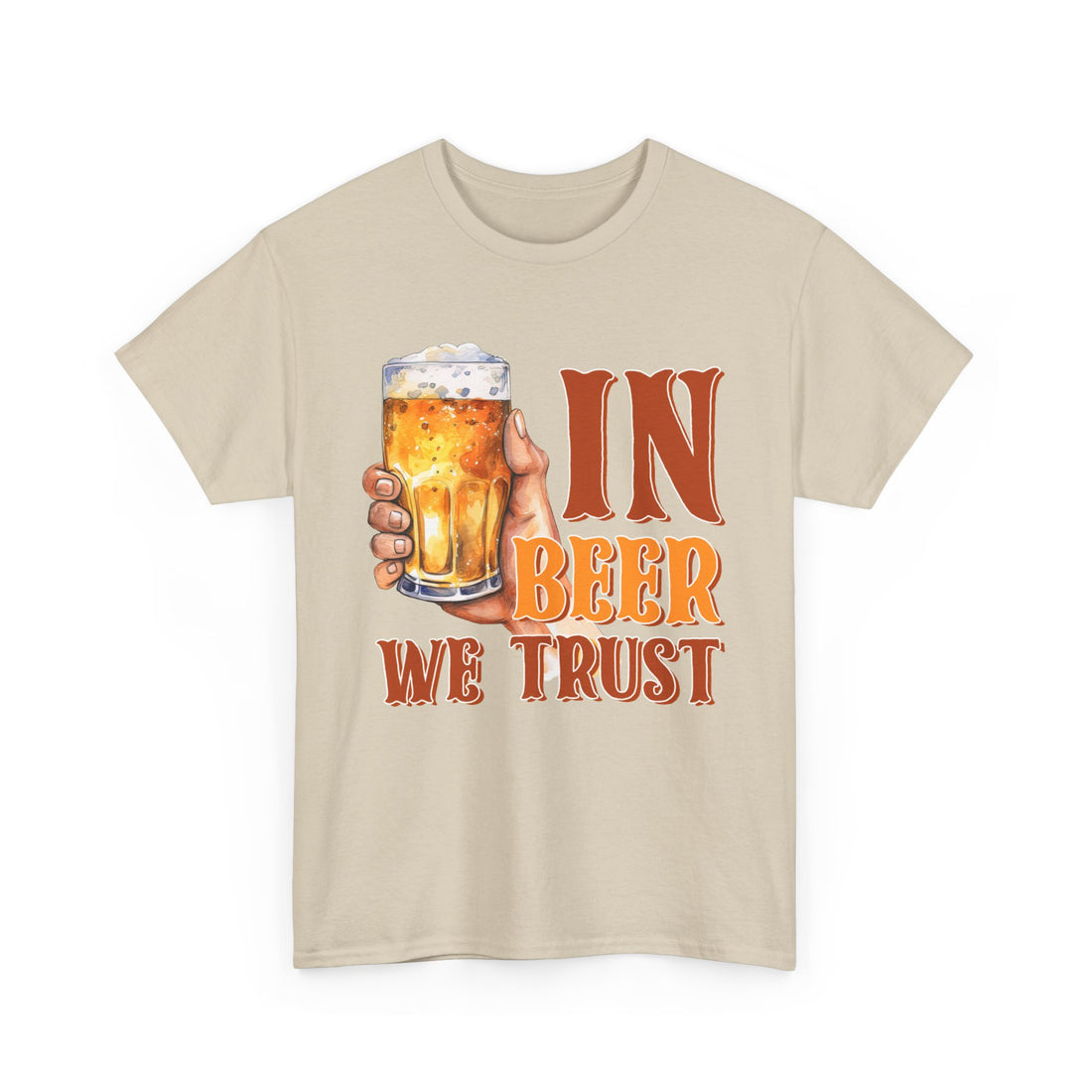 In Beer We Trust  T-Shirt - Graphic T-Shirt from Tee Utopia