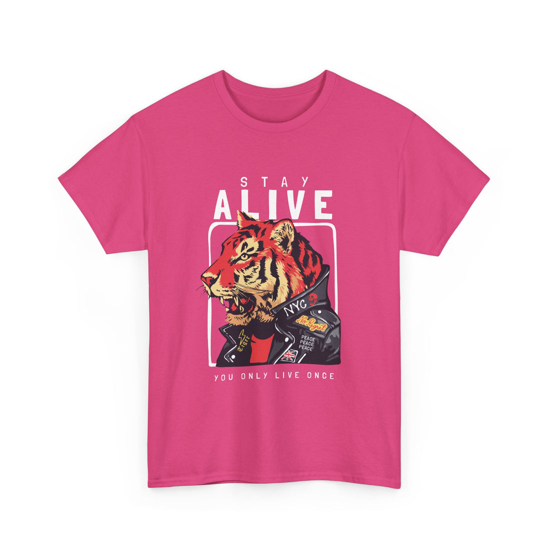 Stay Alive T-Shirt - Graphic T-Shirt from Tee Utopia