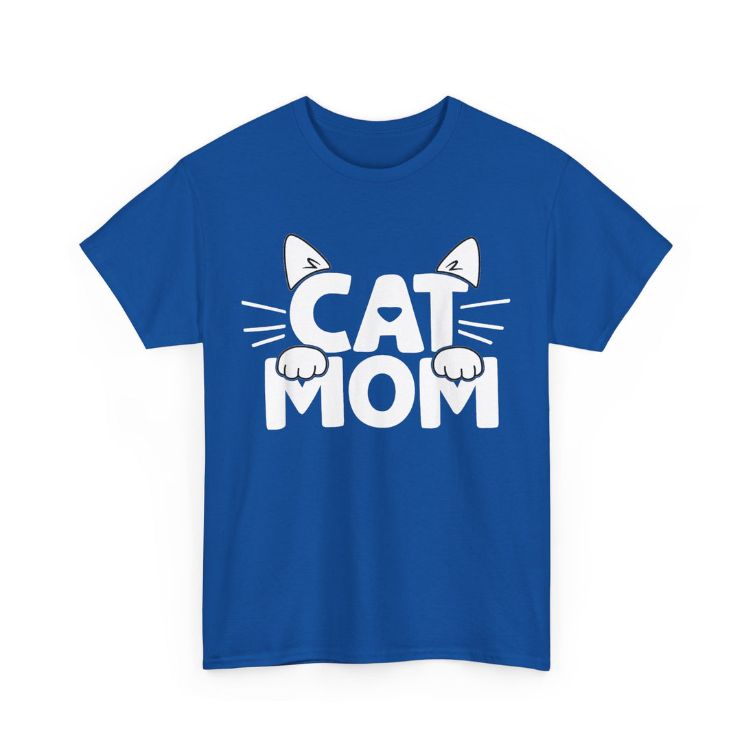 Cat Mom Whiskers T-Shirt - Graphic T-Shirt from Tee Utopia