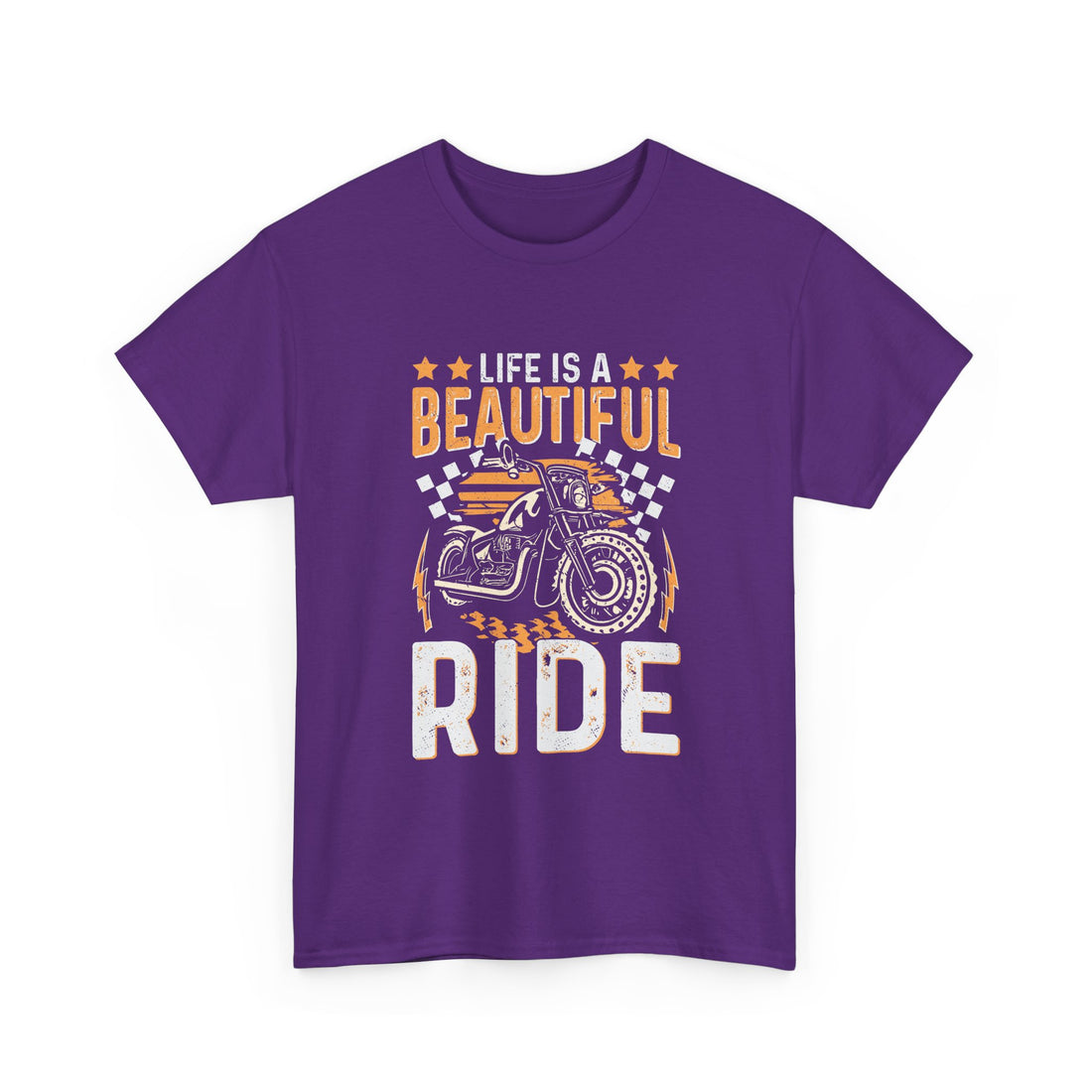 Life Is Beautiful Ride T-Shirt - Graphic T-Shirt from Tee Utopia