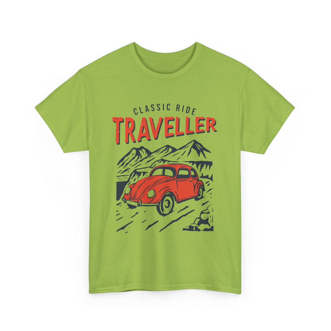 Classic Ride Traveler T-Shirt - Graphic T-Shirt from Tee Utopia