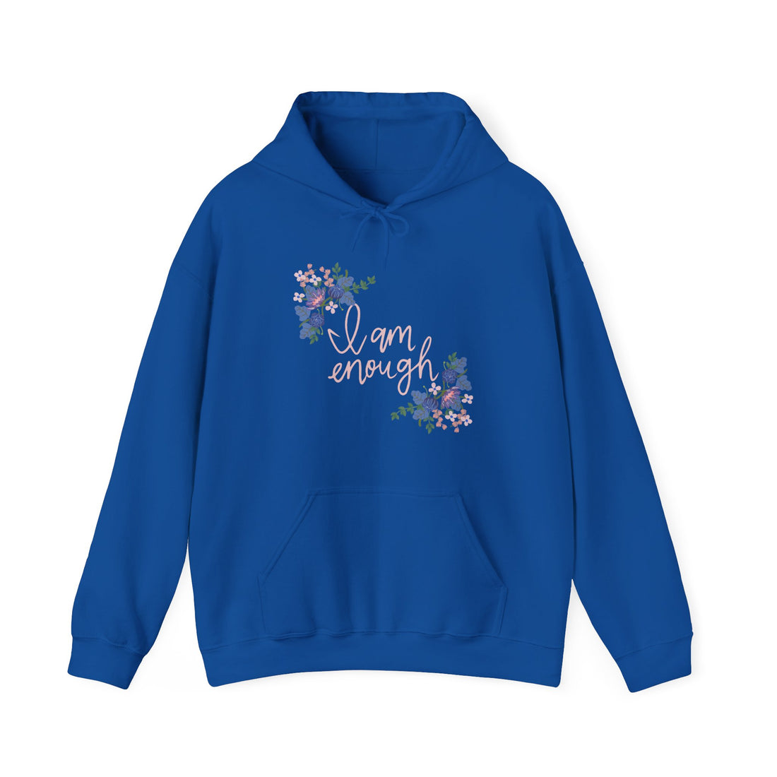 I Am Enough Hoodie - Graphic Hoodie from Tee Utopia