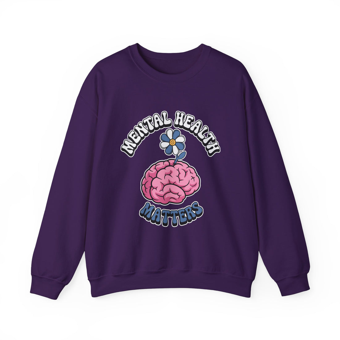 Mental Health Matters Sweatshirt - Graphic Sweatshirt from Tee Utopia