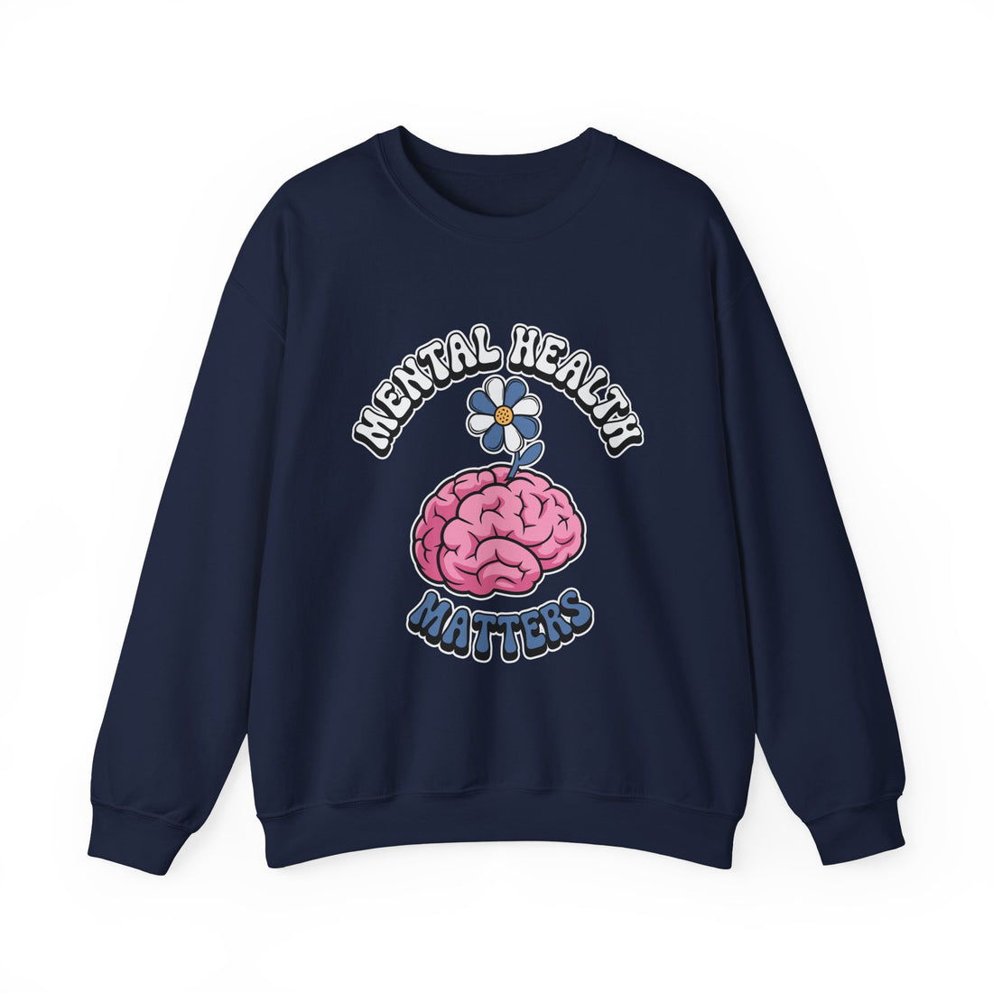 Mental Health Matters Sweatshirt - Graphic Sweatshirt from Tee Utopia
