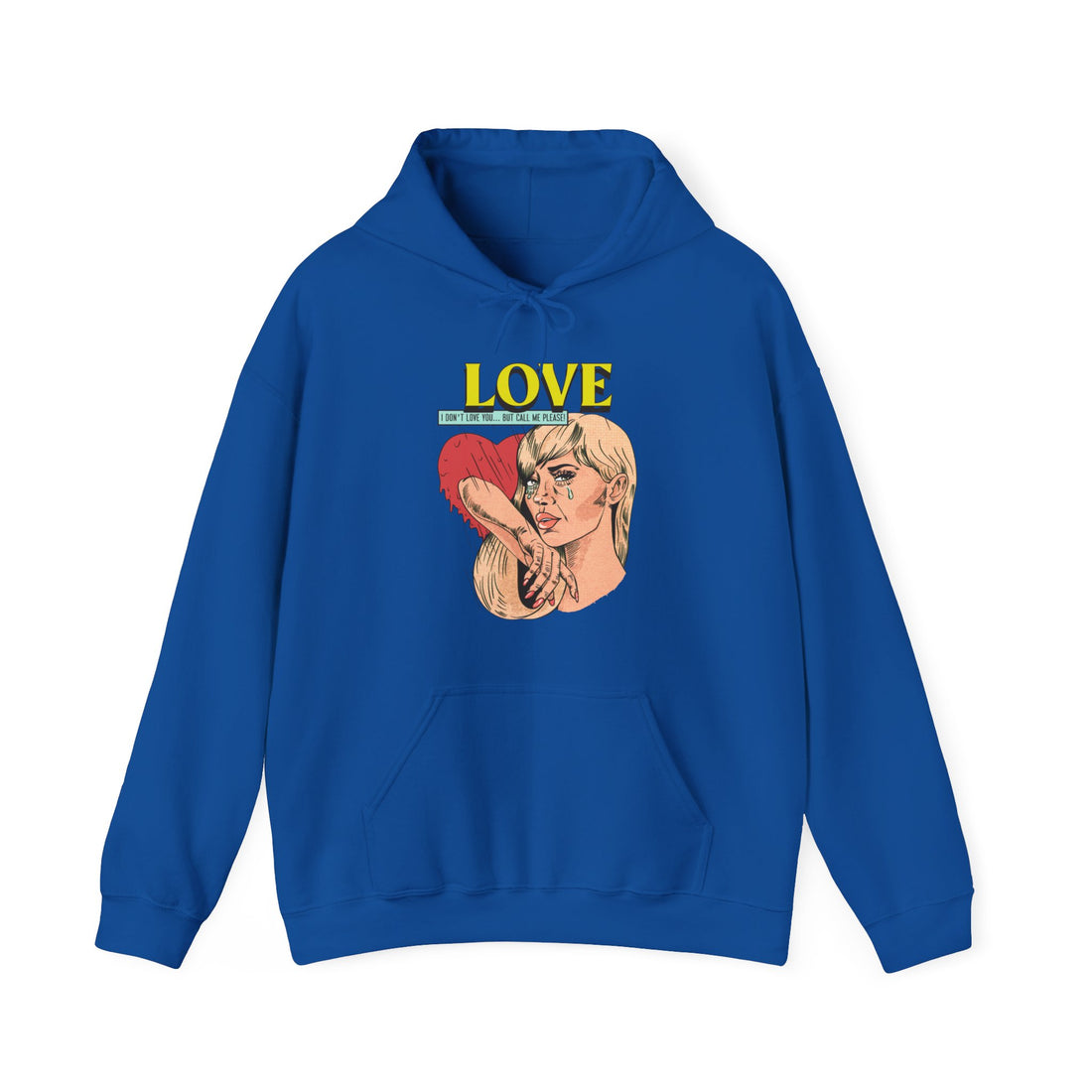 I Don't Love You Hoodie - Graphic Hoodie from Tee Utopia