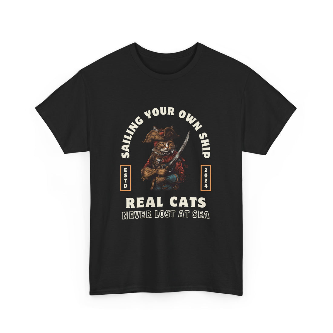 Sailing Your Own Ship T-Shirt - Graphic T-Shirt from Tee Utopia