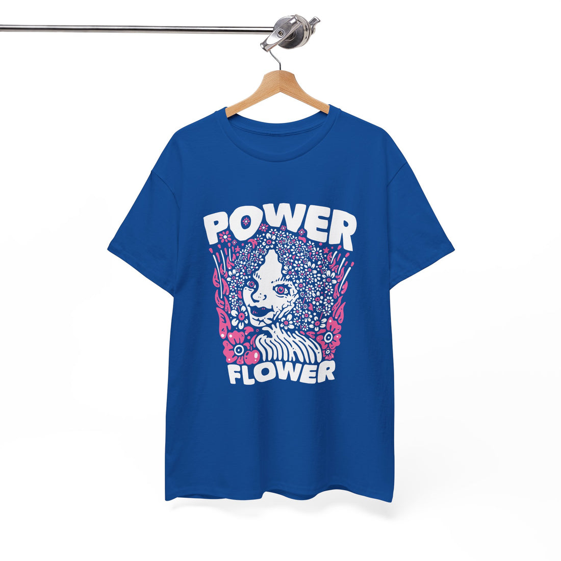 Power Flower T-Shirt - Graphic T-Shirt from Tee Utopia