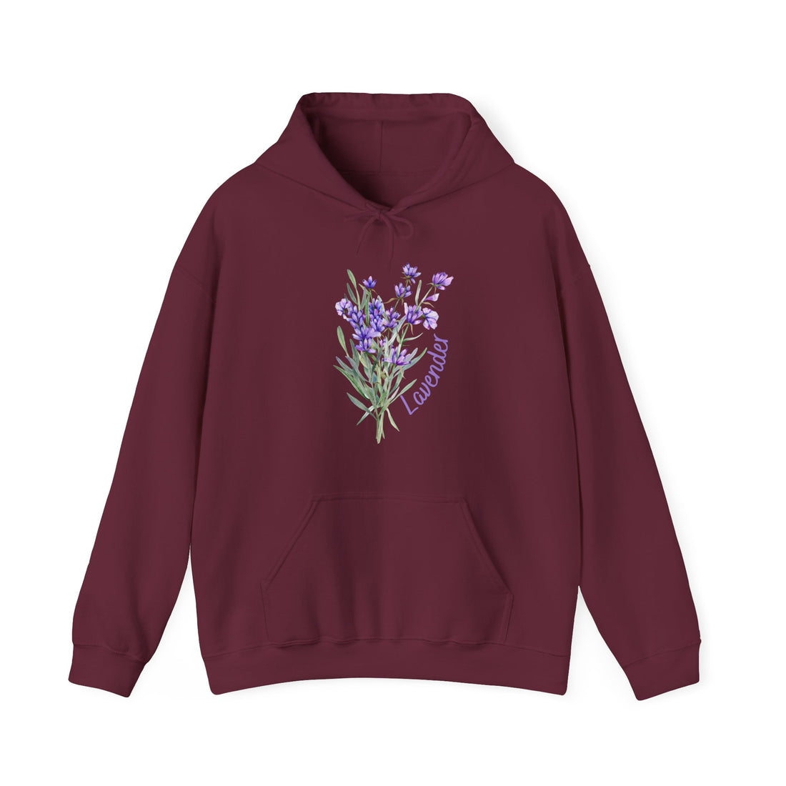Lavender Hoodie - Graphic Hoodie from Tee Utopia