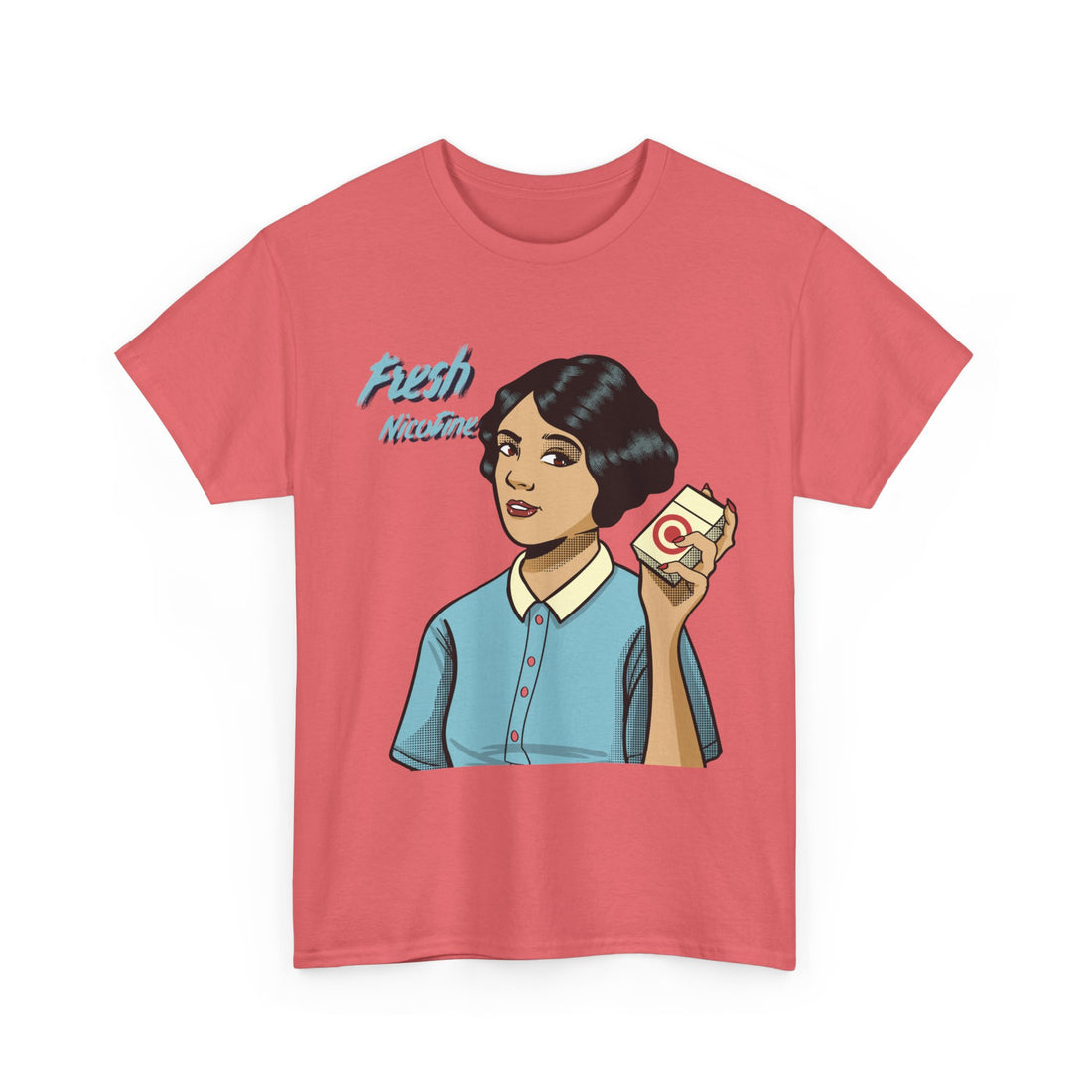 Fresh Nicotine T-Shirt - Graphic T-Shirt from Tee Utopia
