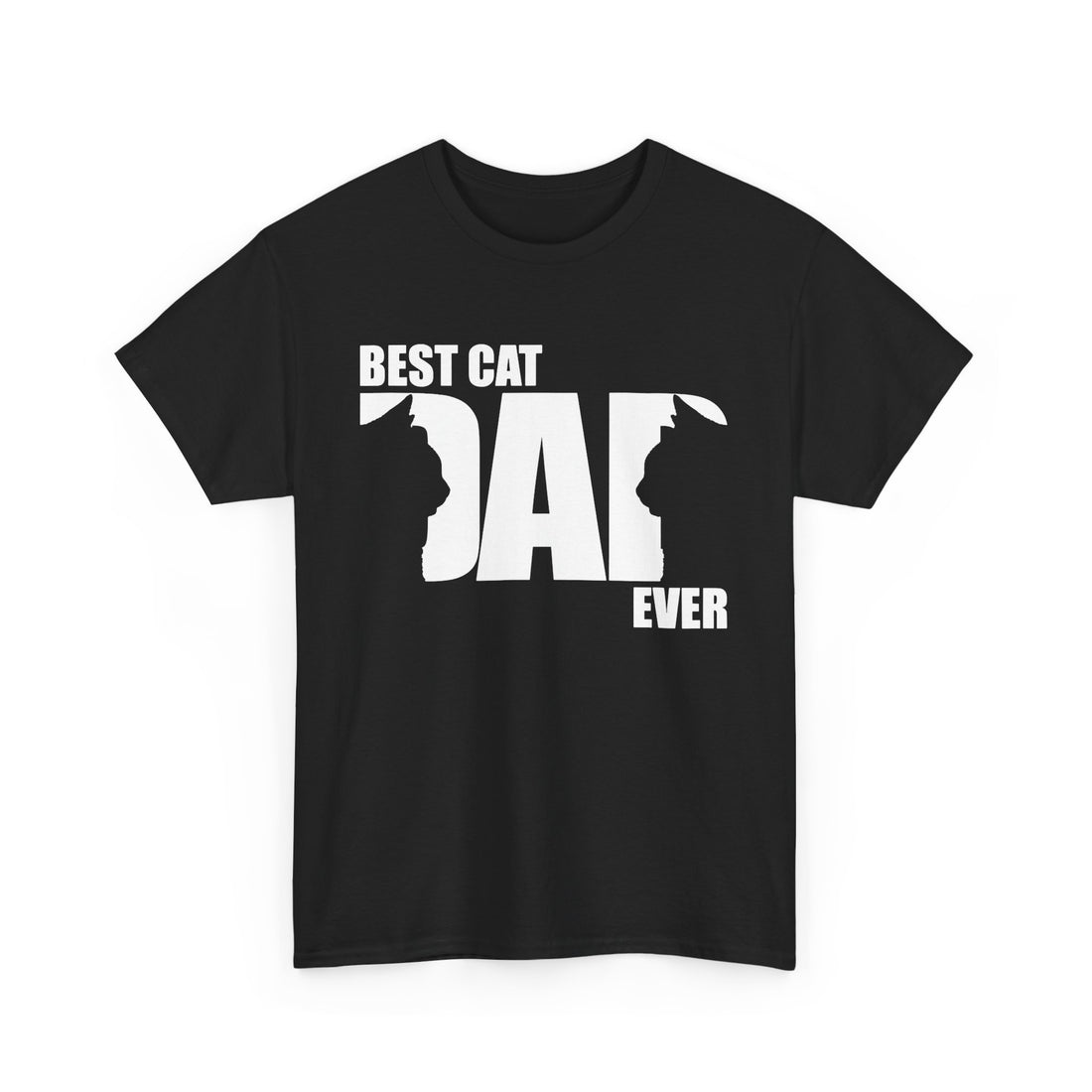 Best Cat Dad Ever T-Shirt - Graphic T-Shirt from Tee Utopia