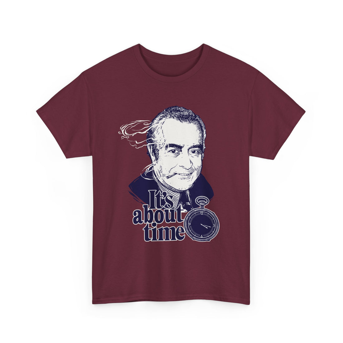 It's About Time T-Shirt - Graphic T-Shirt from Tee Utopia