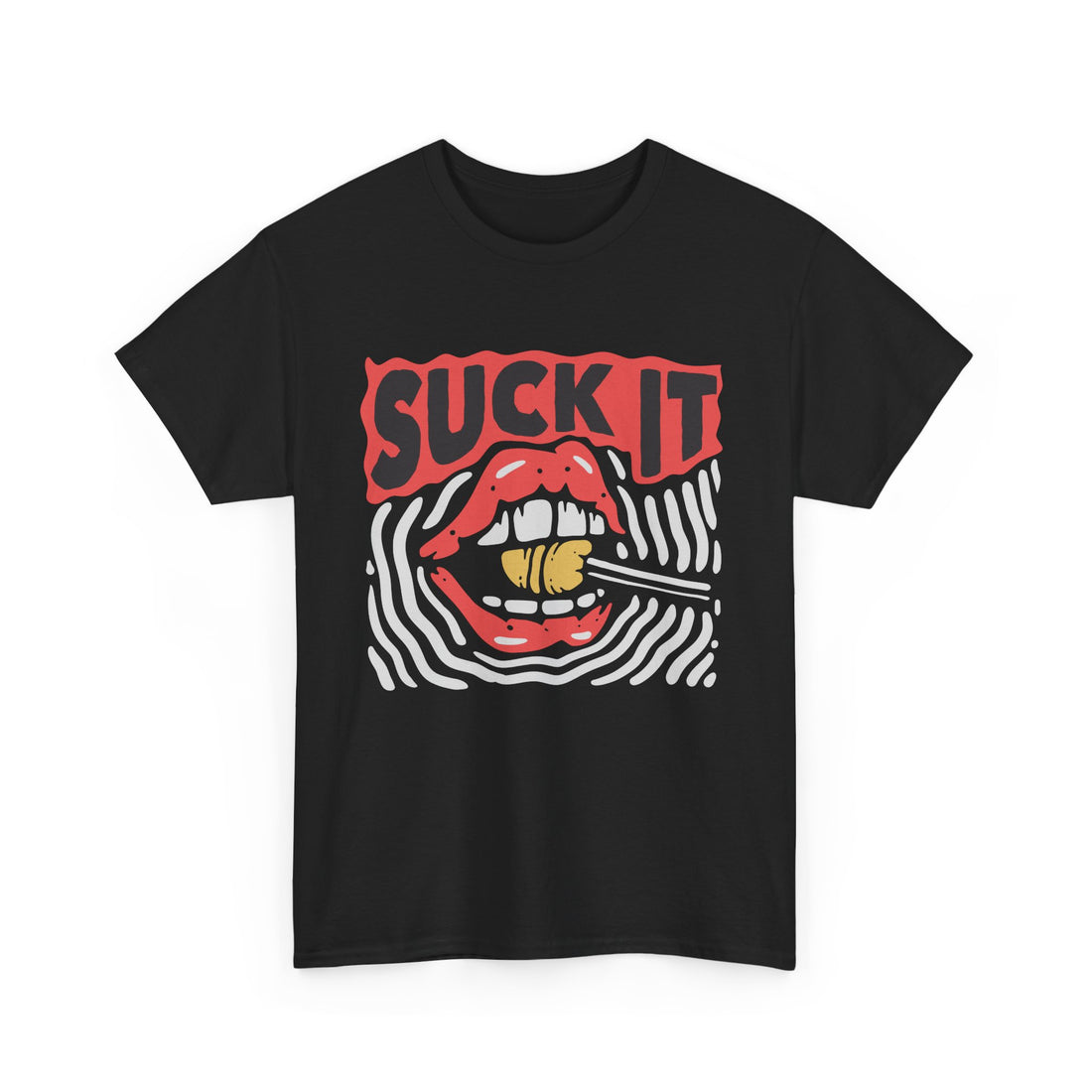 Suck It T-Shirt - Graphic T-Shirt from Tee Utopia
