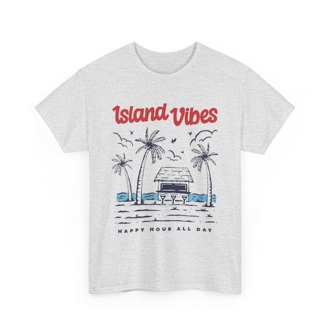 Island Vibes T-Shirt - Graphic T-Shirt from Tee Utopia